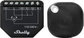 WiFi Shelly Shutter + BLU Button