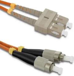 Qoltec Optiskais patchcord SC/UPC - FC/UPC