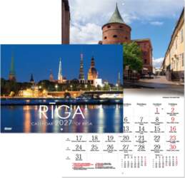 Timer Sienas kalendārs Rīga