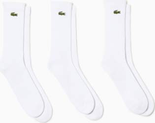 Zeķes Lacoste Core Performance Socks White