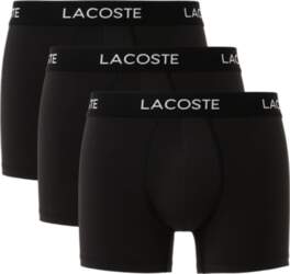 Vīriešu bokseršorti Lacoste  Microfiber Trunks 3-Pack