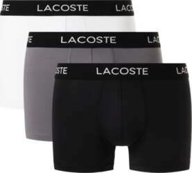 Vīriešu bokseršorti Lacoste  Microfiber Trunks 3-Pack