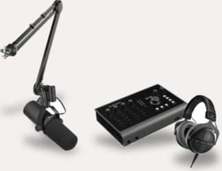 Audient iD44 MK2 + Shure SM7B