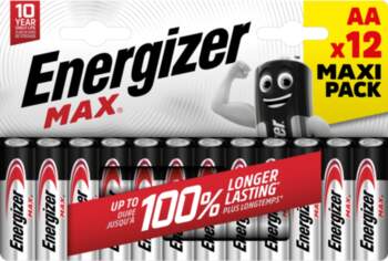 Energizer Max AA baterijas