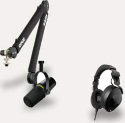 Shure MV7+ + RODE PSA1+ +