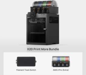 BambuLab 3D printeris X2D Print More