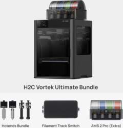 BambuLab 3D printeris H2C Vortek Ultimate