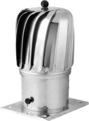 Ventoxbaltic Longitudinal rotating chimney cowl made