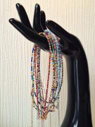 BEAD STRANDING Pērļīšu chokers