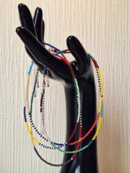 BEAD STRANDING Pērļīšu čokers