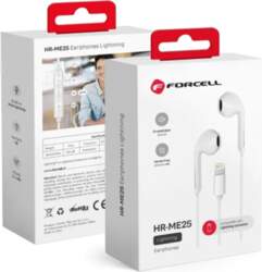 Forcell stereo austiņas priekš Apple iPhone