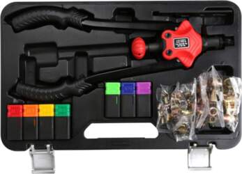 Riveter for threaded rivets M3-M12 with