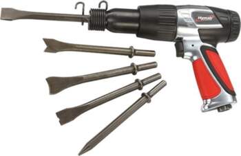 Pneumatic hammer and chisel set 8