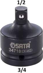 Trieciena adapteris 3/4"(F) - 1/2&quot