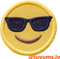 "emoji" uzšuves - Sunglasses , 40mm