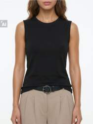 Sinsay - Kokvilnas basic tops regular
