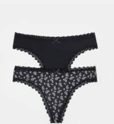 Sinsay - Mežģīņu stringi 2 pack