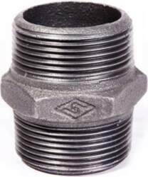 Čuguna nipelis (melns) DN50 (2")