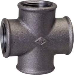Čuguna krustgabals (melns) DN50 (2")