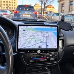 1DIN Android magnetola ar 10,1