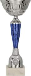 Bigone node Silver and blue metāla