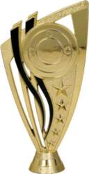 Bigone node Gold plastic figurine with
