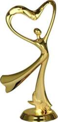 Bigone node Gold plastic figurine -
