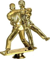 Bigone node Plastic judo figure -