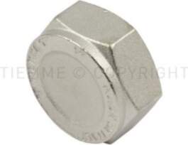 Korķis F1/2", niķelēts