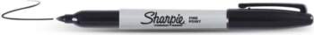 Marķieris Sharpie Fine melns