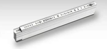 Plastic folding rule 2m, type 1107