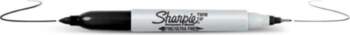 Marķieris Sharpie Twin Tip melns