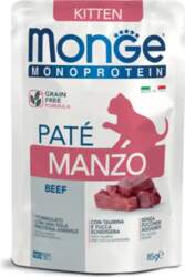 Monge Cat Monoprotein Pouch Kitten Pate
