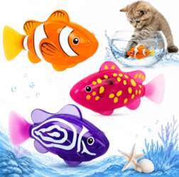 3 PCS FLOATING TOY ROBOTIC FISH