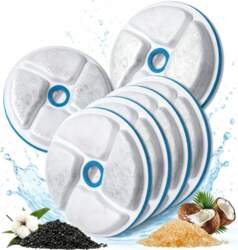 8 Pcs Fountain Filter Cat Drinker