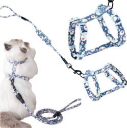 ADJUSTABLE HARNESS FOR CAT OR SMALL
