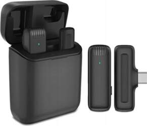 Apexel USB-C Wireless Lavalier Microphone