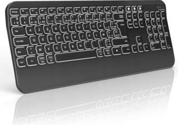 ASHU WIRELESS KEYBOARD GREY BLUETOOTH USB