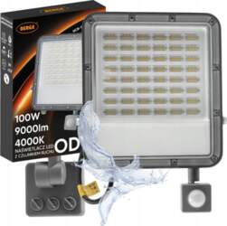 Berge Halogen LED With Motion Sensor