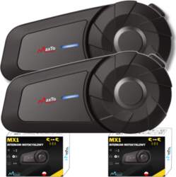 BLUETOOTH MAXTO MX1 MOTORCYCLE INTERCOM |