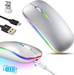 Bluetooth + USB Mouse 2,4GHz