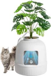 CAT LITTER BOX HIDDEN IN A