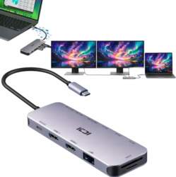 Docking Station for 2 Monitors USB-C