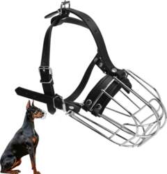 DOG MUZZLE PHYSIOLOGICAL ADJUSTABLE COMFORTABLE PLASTIC