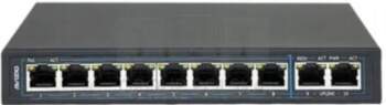 F-VISION Unmanaged switch (switch) 10xRJ45 -
