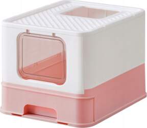 Feandrea Lockable cat litter box spacious