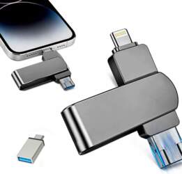 FLASH DRIVE 512GB LIGHTNING USB-C USB