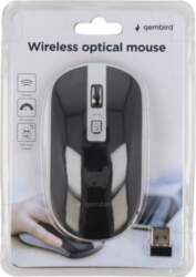 GEMBIRD Mouse; black, grey; USB A