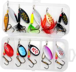 Hard Metal Lures Inline Spinnerbaits Baits