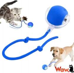 Interactive cat ball USB-C LED automatic